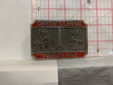 Oxbow Oilmens 1986 Twenty Five Belt Buckle AA