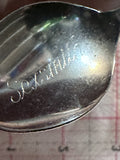 Sexsmith Alberta Wild Rose  Souvenir Spoon