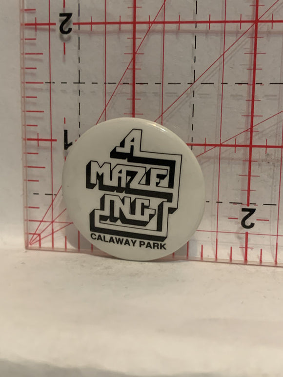 A Maze Ing Calaway Park Calgary Alberta Button Pinback