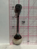 Edinburgh Scotland Crest Emblem Silverplated Europe Souvenir Spoon