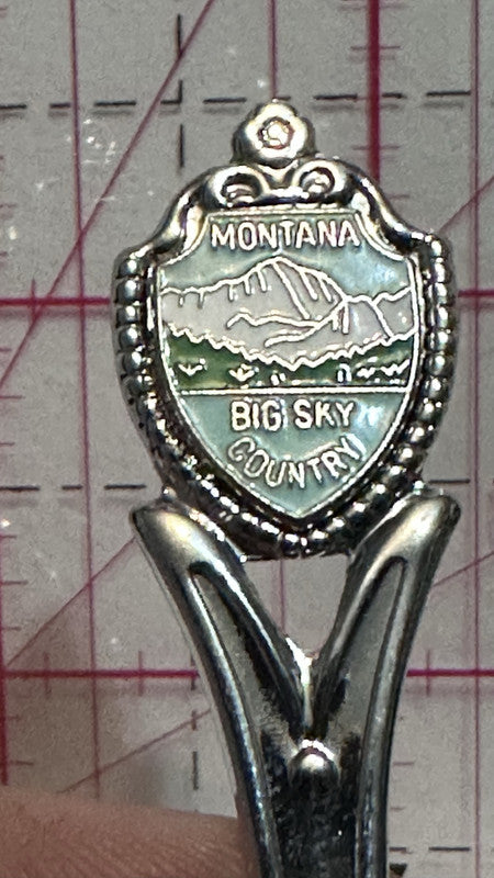Montana Big Sky Country Fort Montana Souvenir Spoon