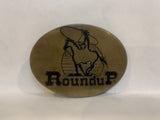 Roundup Livestock Horse Belt Buckle AA