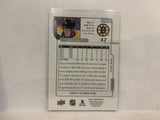 #47 Torey Krug Gold Script MVP Boston Bruins 2020-21 Upper Deck MVP Hockey Card MN