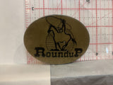 Roundup Livestock Horse Belt Buckle AA
