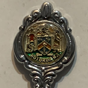Rotorua New Zealand Coat of Arms Collectable Souvenir Spoon AQ