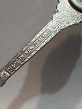 Wainwright Alberta Bison Buffalo Silverplated Alberta Souvenir Spoon