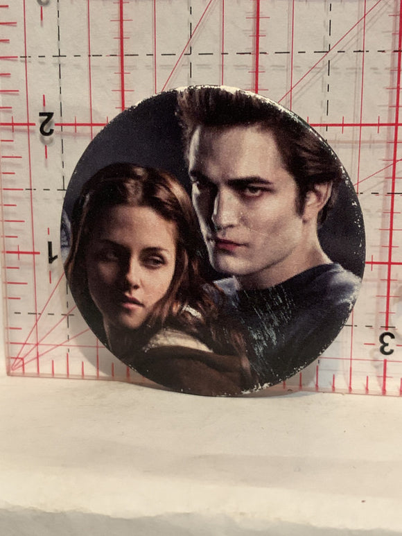 Twilight Edward and Bella Movie Button Pinback