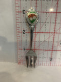 Las Vegas Dice Fork  Souvenir Spoon