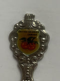 Enderby British Columbia Canada Cherries Souvenir Spoon