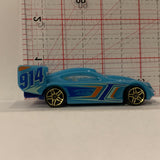 Blue Time Tracker ©2012 Hot Wheels Diecast Car FH