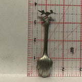 Arizona Road Runner Bird Pewter Collectable Souvenir Spoon AQ