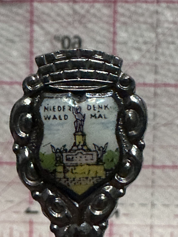 Nieder Denk Wald Mal Denmark  Souvenir Spoon