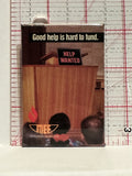Good Help is Hard to Fund MEF Button Pinback