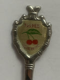 Naches Washington Cherries Shovel Souvenir Spoon