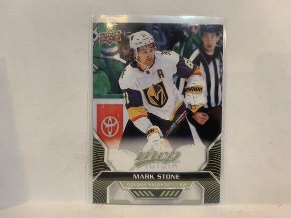 #146 Mark Stone Vegas Golden Knights 2020-21 Upper Deck MVP Hockey Card MN