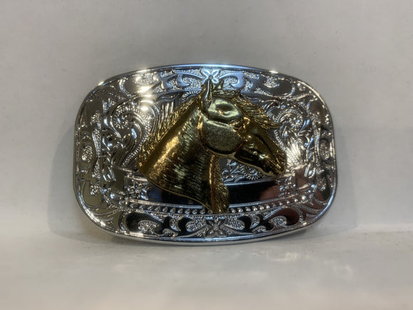 Horse Head Belt Buckle AA