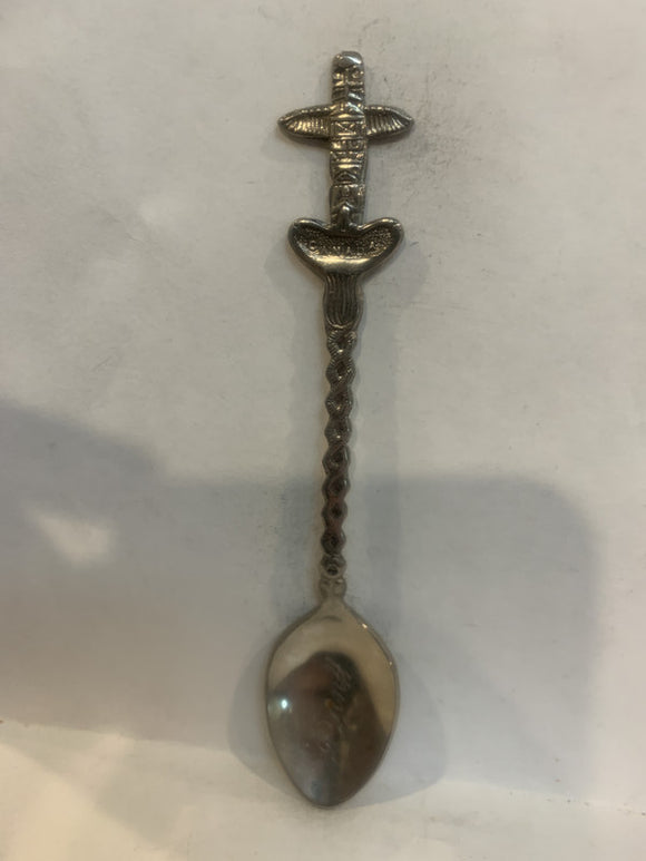 Banff Alberta Totoem Pole Souvenir Spoon