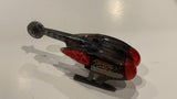 Black Helicopter missing blades Hot Wheels Toy Diecast Car