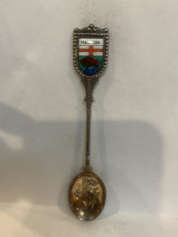 Manitoba Flag Souvenir Spoon