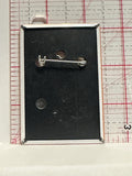 Warning Hazardously Wasted Button Pinback