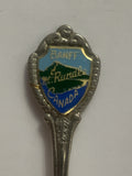 Mt Mount Rundle Banff Alberta Canada Souvenir Spoon