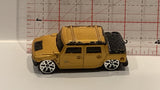 Orange 2001 Hummer H2 Concept Maisto Toy Diecast Car