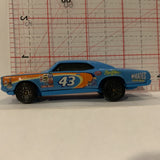 Blue Wheaties '67 Pontiac GTO ©2009 Hot Wheels Diecast Car FH