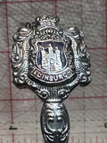 Edinburgh Scotland Castle Crest Emblem  Souvenir Spoon