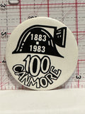 Canmore Alberta 100th 1883 1983 Button Pinback