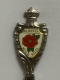 Hardisty Alberta Wild Rose Souvenir Spoon