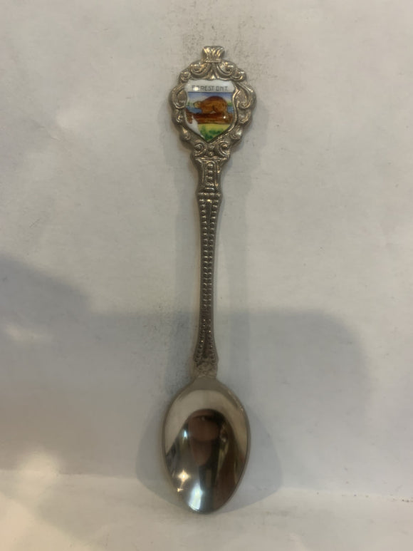 Forest Ontario Beaver Souvenir Spoon