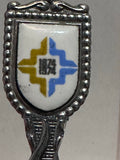 Winnipeg Centennial 1874 1974 Manitoba Silverplated Manitoba Souvenir Spoon