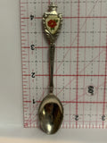 Hardisty Alberta Wild Rose Souvenir Spoon