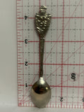 Hardisty Alberta Wild Rose Souvenir Spoon