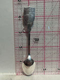 Winnipeg Centennial 1874 1974 Manitoba Silverplated Manitoba Souvenir Spoon
