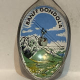 Banff Gondola Canada Alberta Painted Bowl Collectable Souvenir Spoon AR