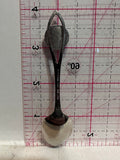 British Columbia Centennial 1871 1971 Silverplated British Columbia Souvenir Spoon
