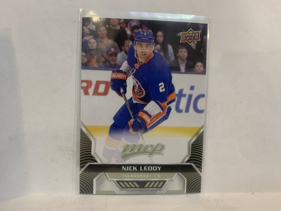#166 Nick Leddy New York Islanders 2020-21 Upper Deck MVP Hockey Card MO