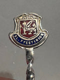 BL. Ffestiniog Dragon Crest England Exqusite  Europe Souvenir Spoon