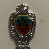 1986 World's Fair Collectable Souvenir Spoon DW