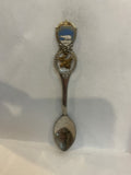 Yellowknife NWT Polar Bear Moose Northwest Territories Souvenir Spoon