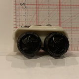 White Mcdonalds Stock Racer ©2011 Hot Wheels Diecast Car FI