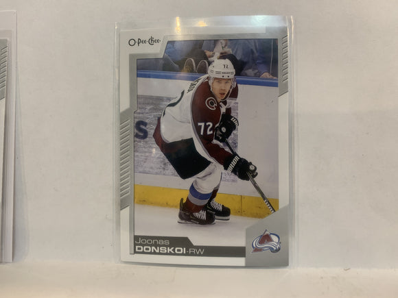 #29 Joonas Donskoi Colorado Avalanche 2020-21 O-PEE-CHEE Hockey Card MP