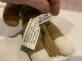 Sock Monkey MTY International Plush Stuffed Toy AA