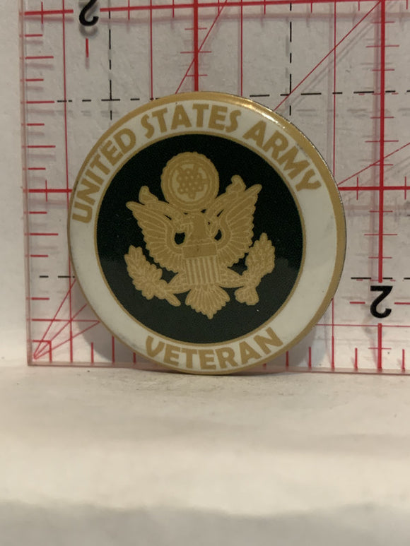 United States Army Vetern Button Pinback