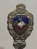Texas  Lone Star State Rodeo Texas Souvenir Spoon