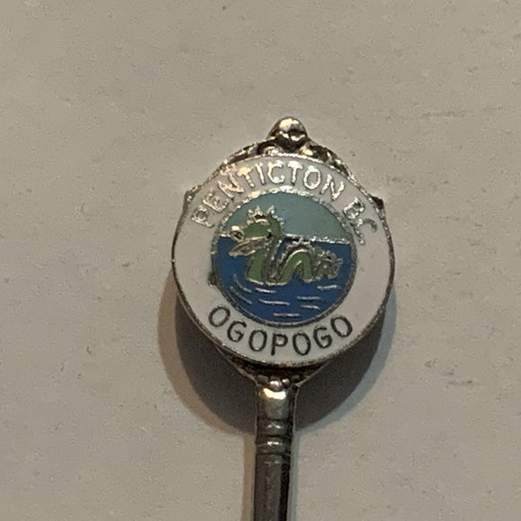 Penticton Ogopogo British Columbia Collectable Souvenir Spoon AR