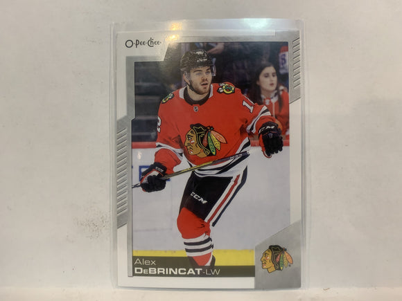 #159 Alex Debrincat Chicago Blackhawks 2020-21 O-PEE-CHEE Hockey Card MP