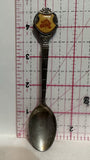 Canada Beaver Maple Leaf Gazelle Silverplated Misc Souvenir Spoon