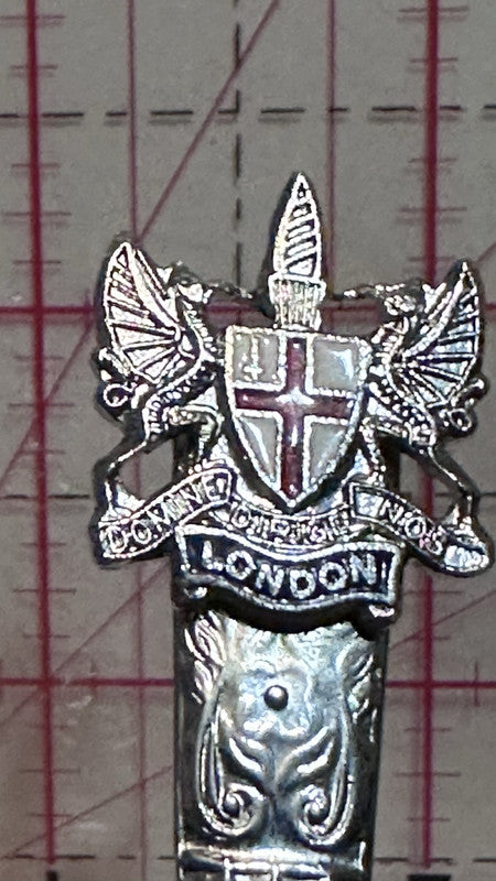 London England Coat of Arms Sheffield Bilchrome Europe Souvenir Spoon